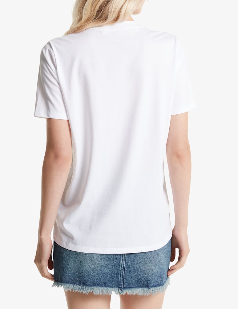 rinascente Michael Michael Kors T-shirt classica stile impero Grommet