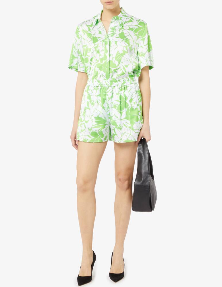 rinascente Michael Michael Kors Graphic palm camp shirt