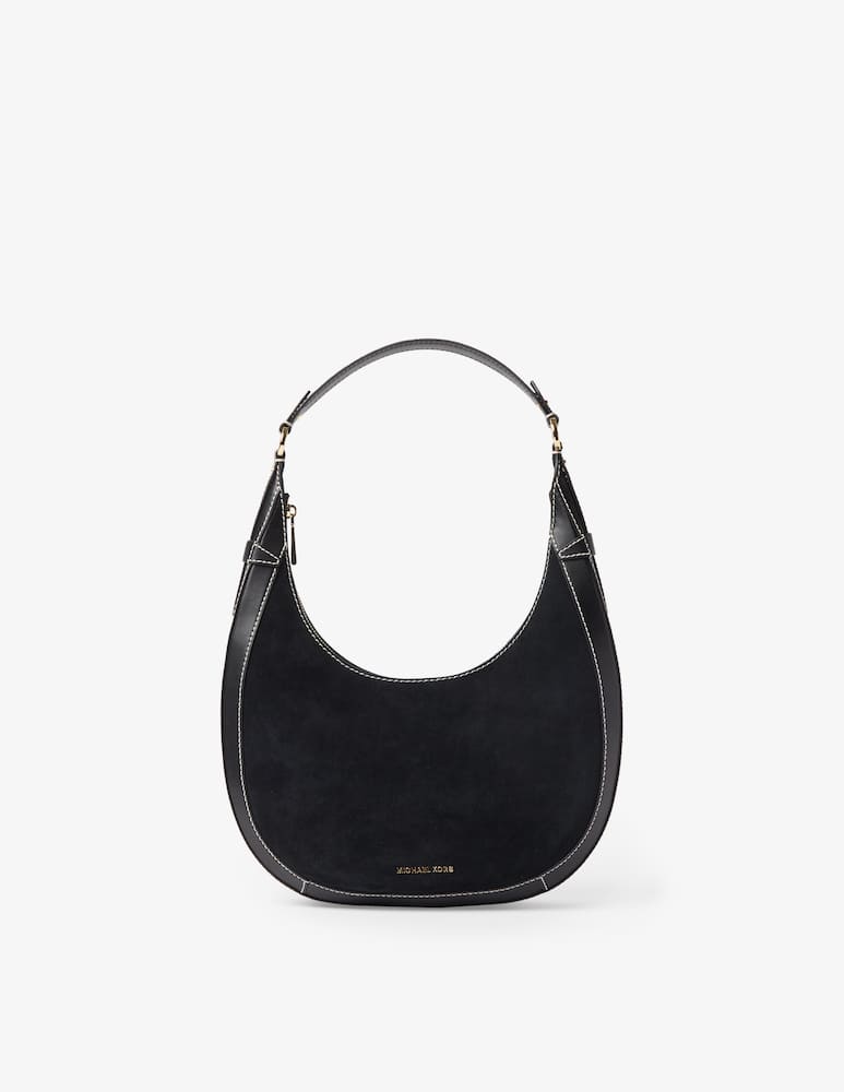 Michael Michael Kors Borsa a spalla in camoscio S Preston - immagine 1 Michael Michael Kors Borsa a spalla in camoscio S Preston - immagine 1