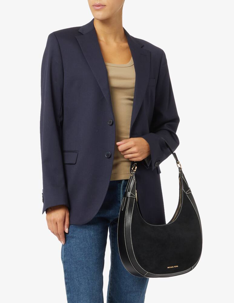 rinascente Michael Michael Kors Borsa a spalla in camoscio S Preston