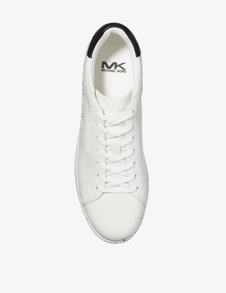 rinascente Michael Kors Sneakers keating zip lace up - Bianco