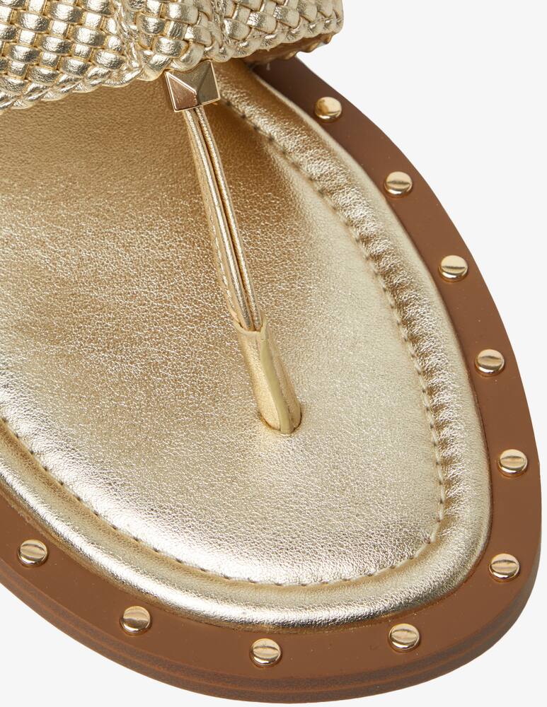 rinascente Michael Michael Kors Jagger flat crossed sandals