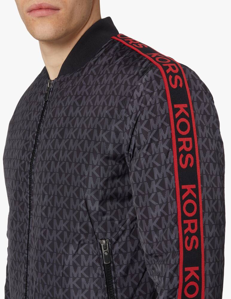 rinascente Michael Kors Giacca bomber logo tape - multicolor