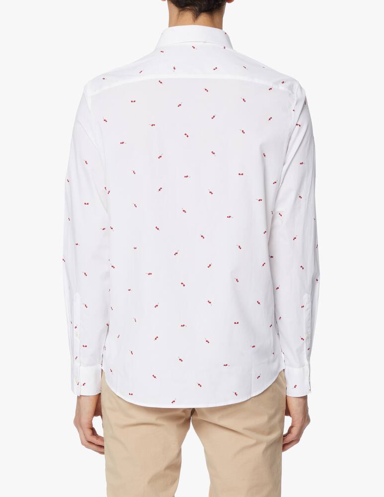 rinascente Michael Kors Sunglasses ao long sleeve shirt - white