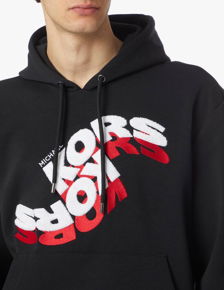 rinascente Michael Kors Felpa con cappuccio logo onda - multicolor