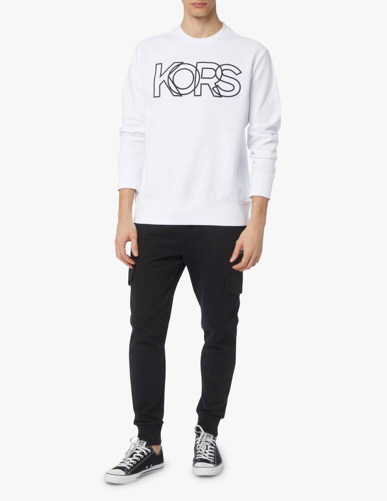 rinascente Michael Kors Sketch logo crew neck sweatshirt - white