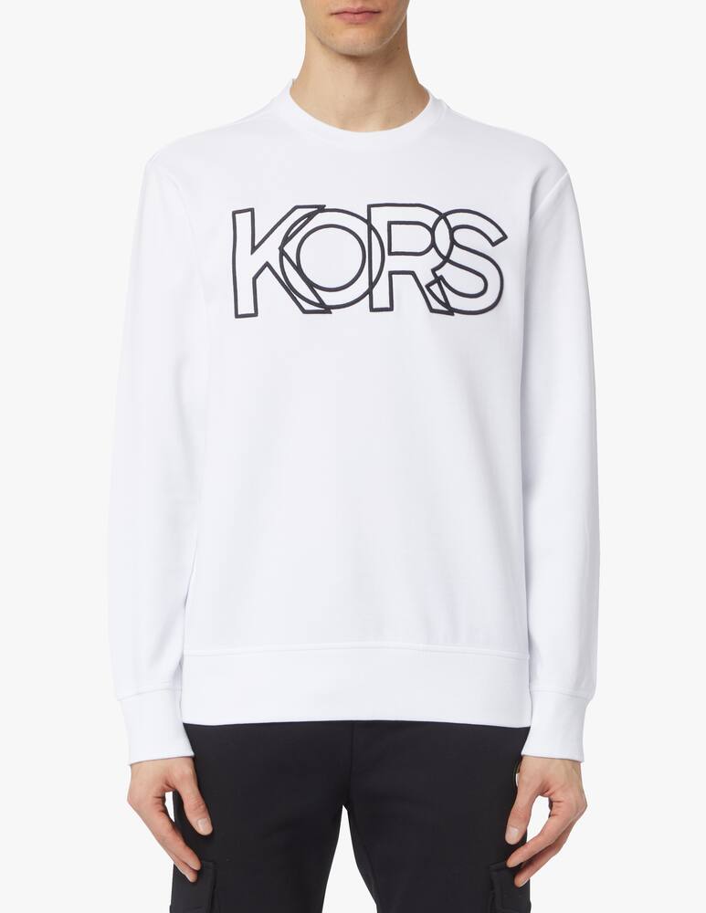 rinascente Michael Kors Sketch logo crew neck sweatshirt - white