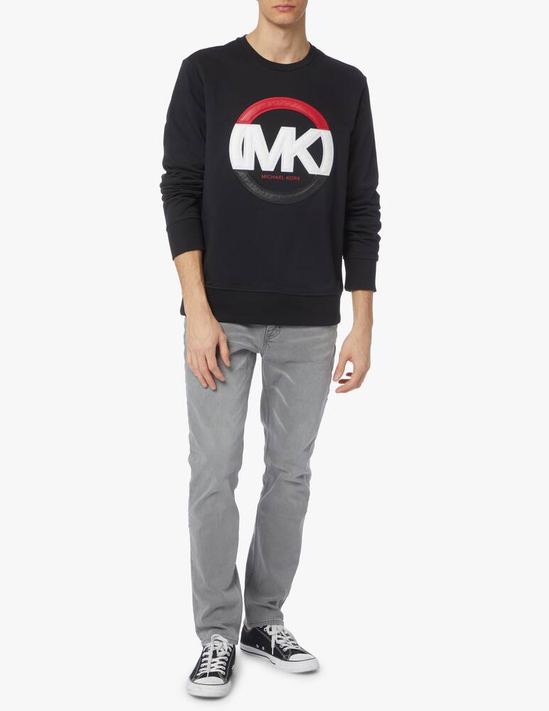 rinascente Michael Kors Circular logo roundneck sweatshirt - multi