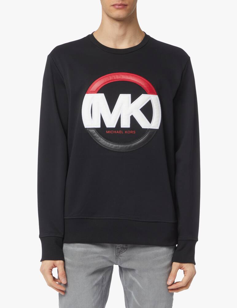 rinascente Michael Kors Circular logo roundneck sweatshirt - multi