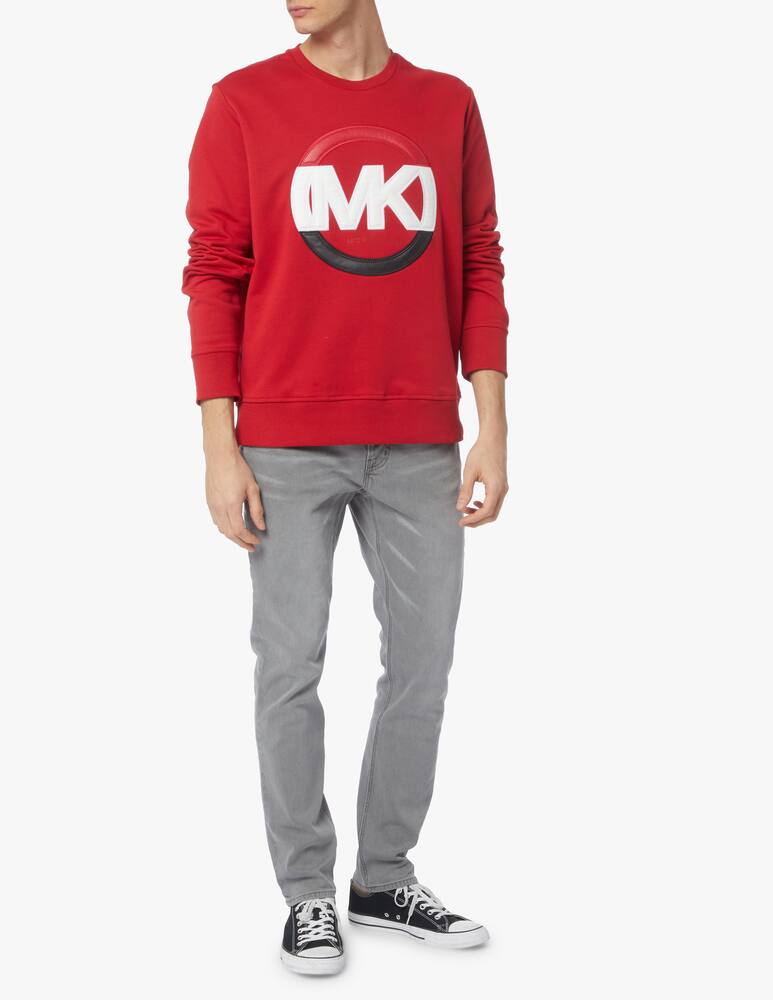 Michael Kors Circular logo roundneck sweatshirt - multi - picture 2 Michael Kors Circular logo roundneck sweatshirt - multi - picture 2