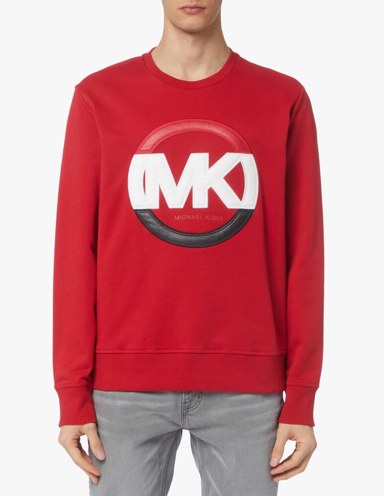 Michael Kors Circular logo roundneck sweatshirt - multi - picture 3 Michael Kors Circular logo roundneck sweatshirt - multi - picture 3