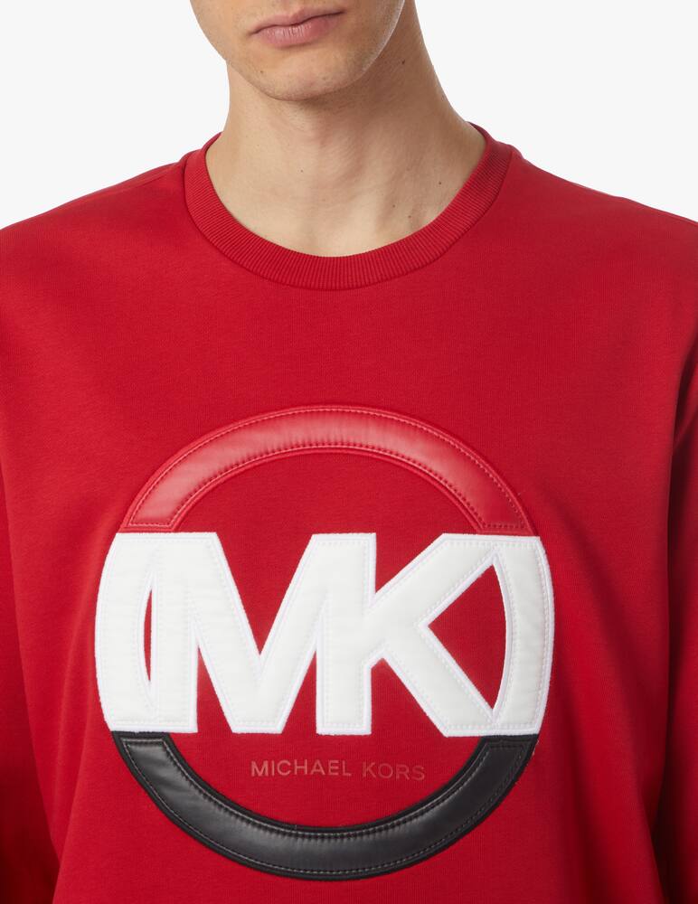 rinascente Michael Kors Circular logo roundneck sweatshirt - multi