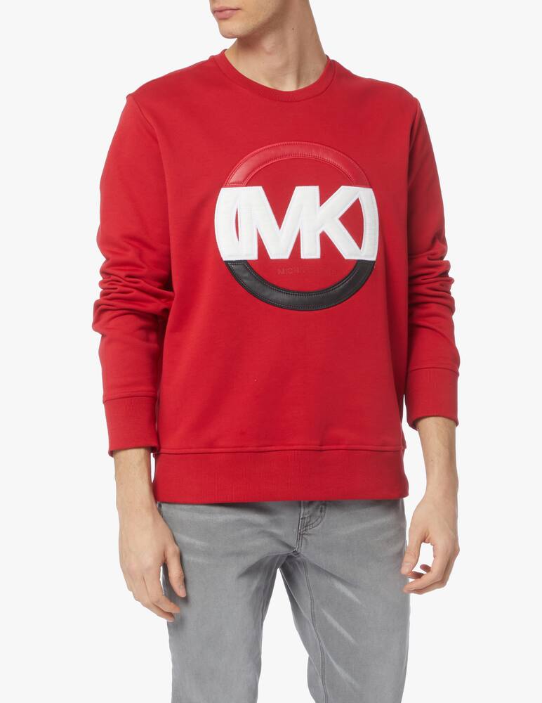 Michael Kors Circular logo roundneck sweatshirt - multi - picture 1 Michael Kors Circular logo roundneck sweatshirt - multi - picture 1