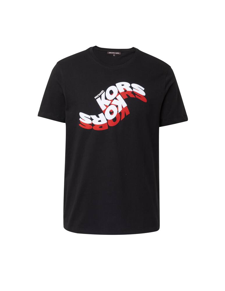 rinascente Michael Kors Maglietta manica corta logo onda - multicolor