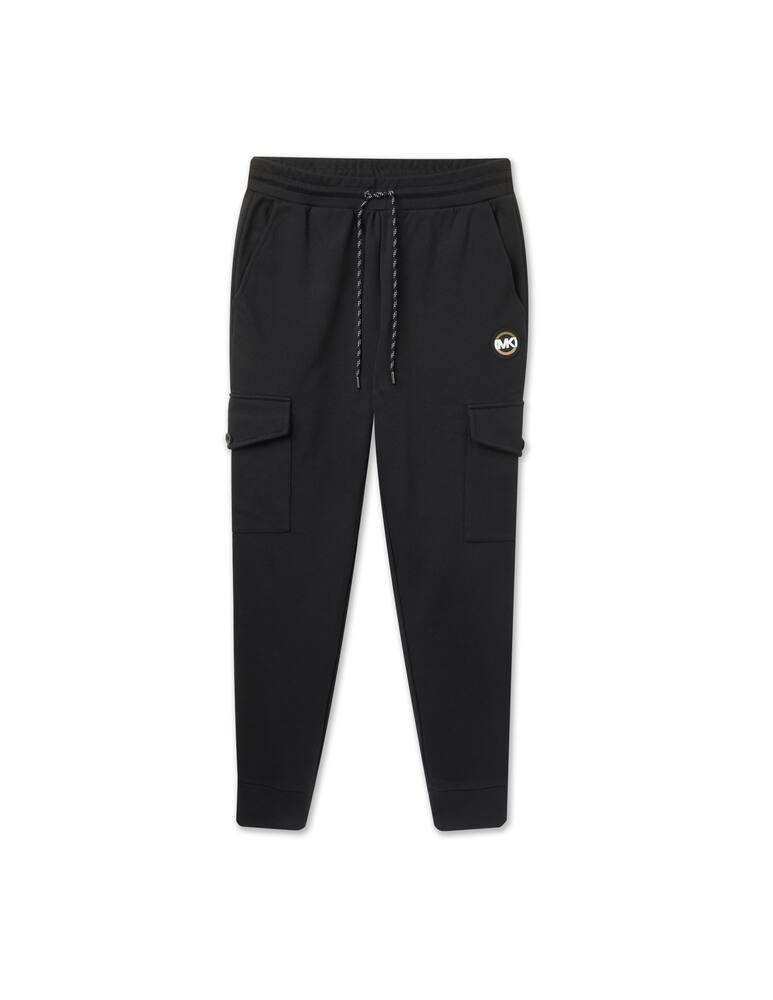 rinascente Michael Kors Small circolar logo pocket jogger pants - black