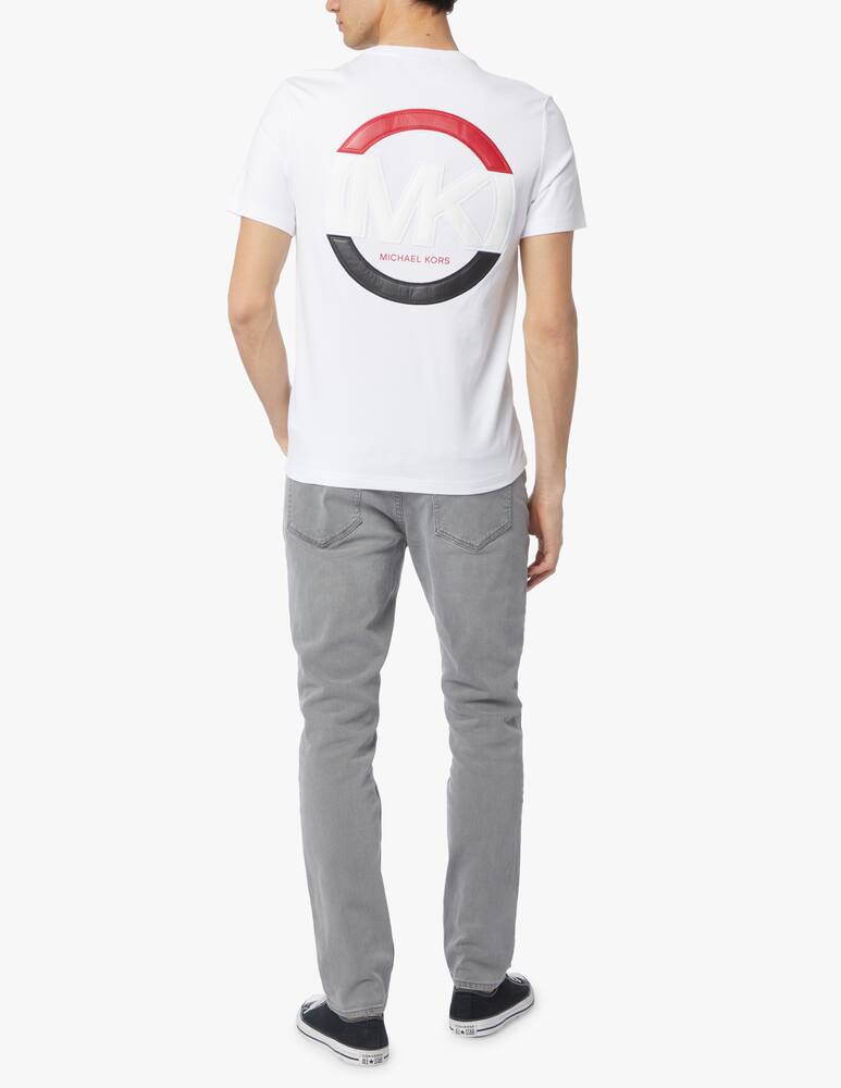 rinascente Michael Kors Maglietta manica corta logo circular - multicolor