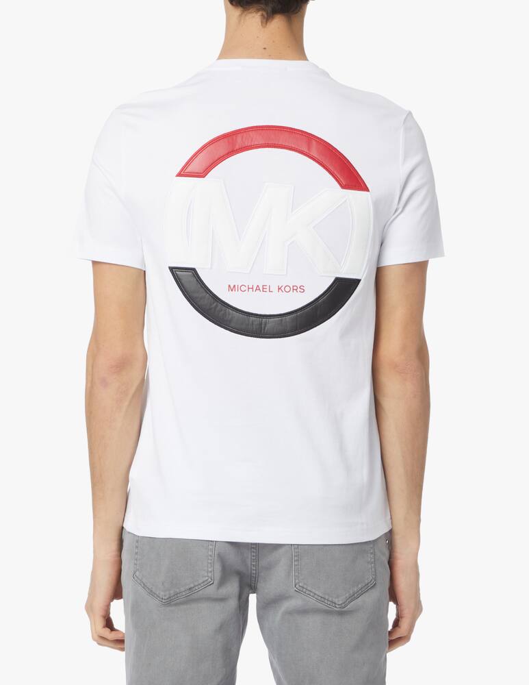 rinascente Michael Kors Maglietta manica corta logo circular - multicolor