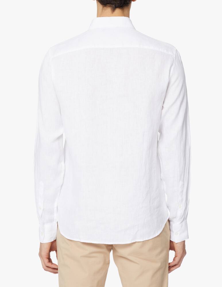 rinascente Michael Kors Linen long sleeve shirt - white