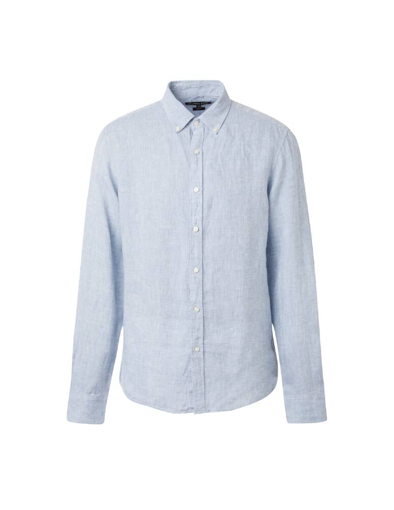 rinascente Michael Kors Linen long sleeve shirt - light blue