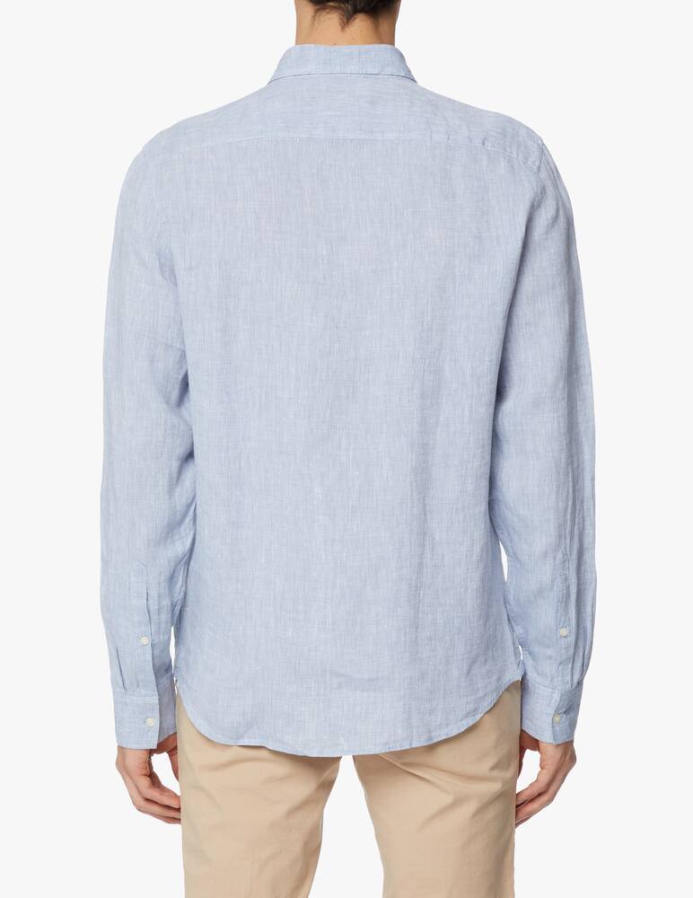 rinascente Michael Kors Linen long sleeve shirt - light blue