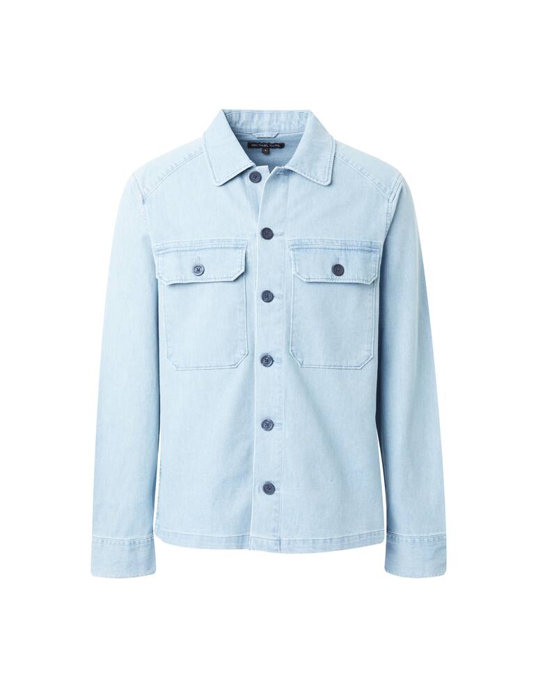 Michael Kors Camicia manica lunga in denim con tasche frontali - azzurro - immagine 5 Michael Kors Camicia manica lunga in denim con tasche frontali - azzurro - immagine 5