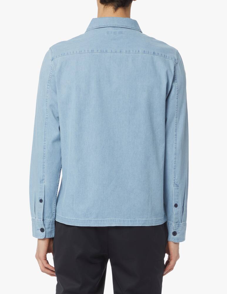 Michael Kors Camicia manica lunga in denim con tasche frontali - azzurro - immagine 3 Michael Kors Camicia manica lunga in denim con tasche frontali - azzurro - immagine 3