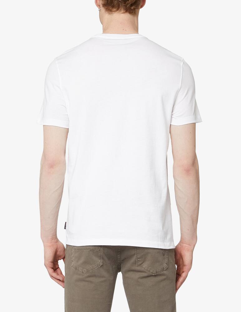 rinascente Michael Kors Maglietta manica corta logo mk sfumato - bianco