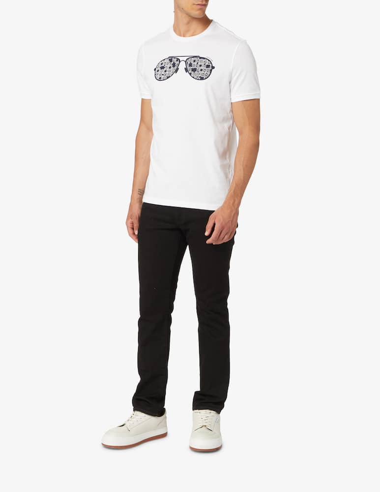 rinascente Michael Kors Maglietta manica corta aviator - bianco