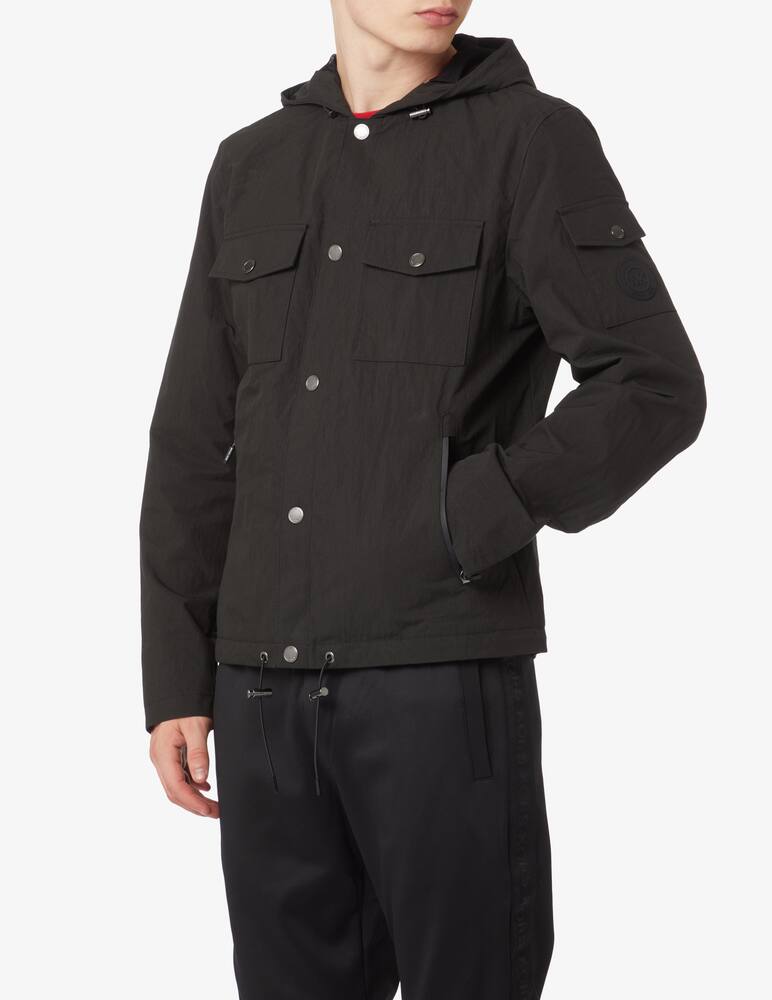 rinascente Michael Kors Giubbotto crinkle con cappuccio - Nero
