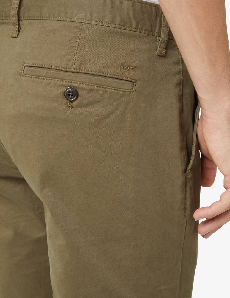 rinascente Michael Kors Pantalone chino skinny in cotone - Verde