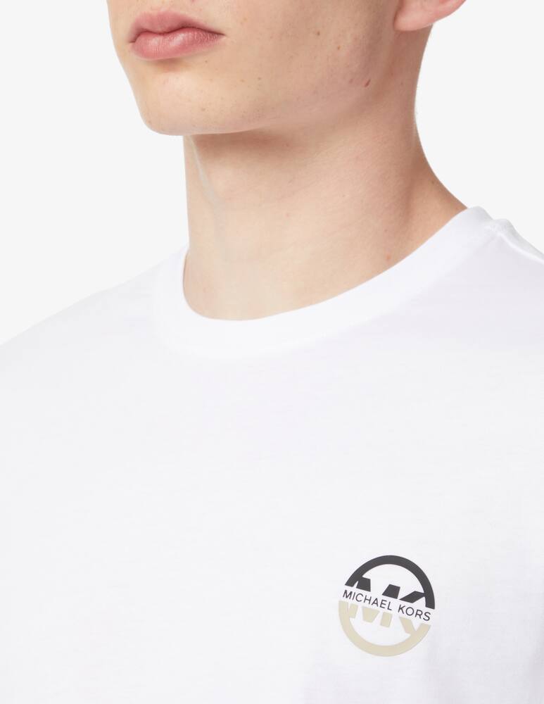 rinascente Michael Kors Maglietta victory con logo sulla schiena - Bianco