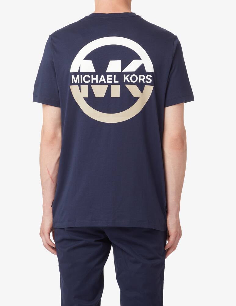 rinascente Michael Kors Maglietta victory con logo sulla schiena - Blu