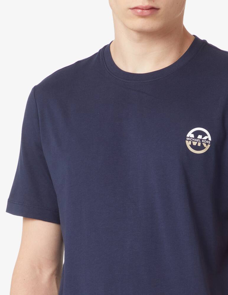 rinascente Michael Kors Maglietta victory con logo sulla schiena - Blu