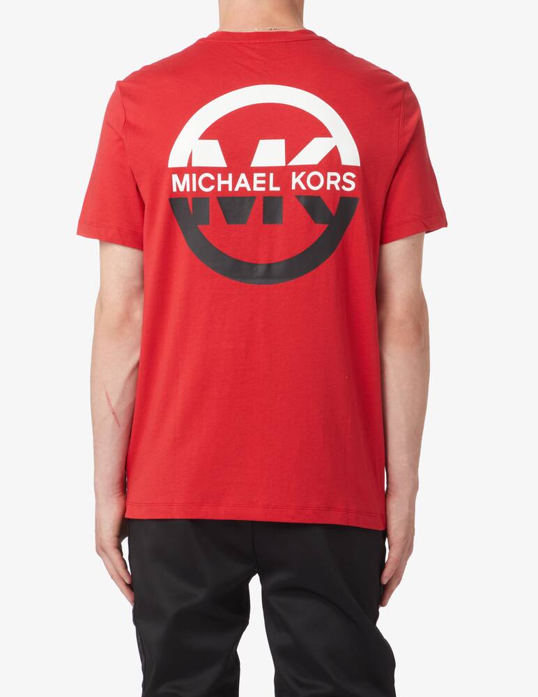 rinascente Michael Kors Maglietta victory con logo sulla schiena - Rosso