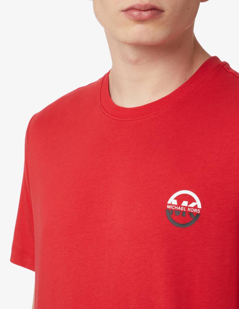 rinascente Michael Kors Maglietta victory con logo sulla schiena - Rosso