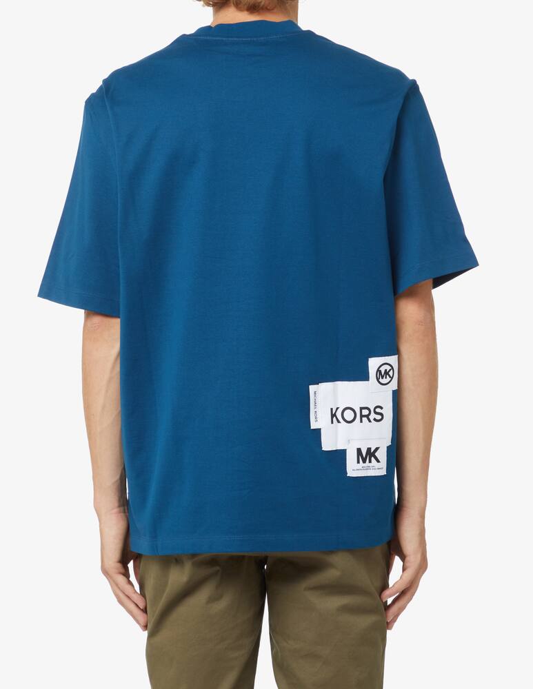 rinascente Michael Kors T-shirt multi label pocket - Blue