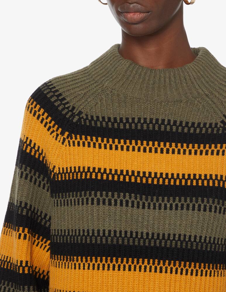 rinascente Michael Kors Ribbed striped turtleneck - Multi