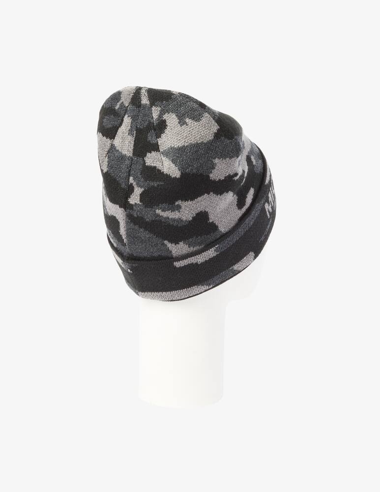 rinascente Michael Kors Camo stripe mk beanie - Grey
