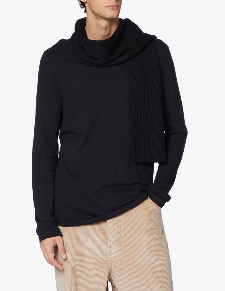 rinascente Michael Kors Fisherman ribbed scarf - Black