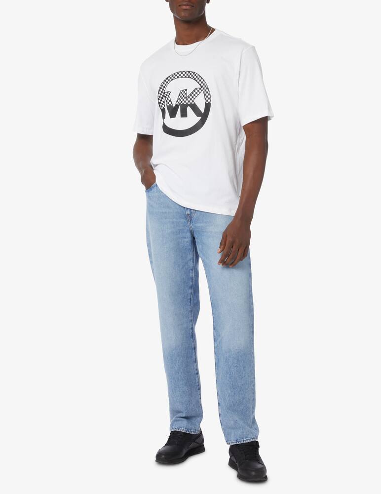 rinascente Michael Kors Logo checked t-shirt 