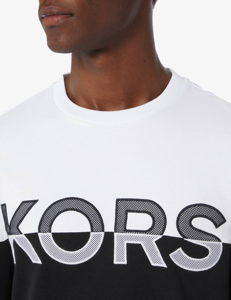 rinascente Michael Kors Felpa girocollo color block