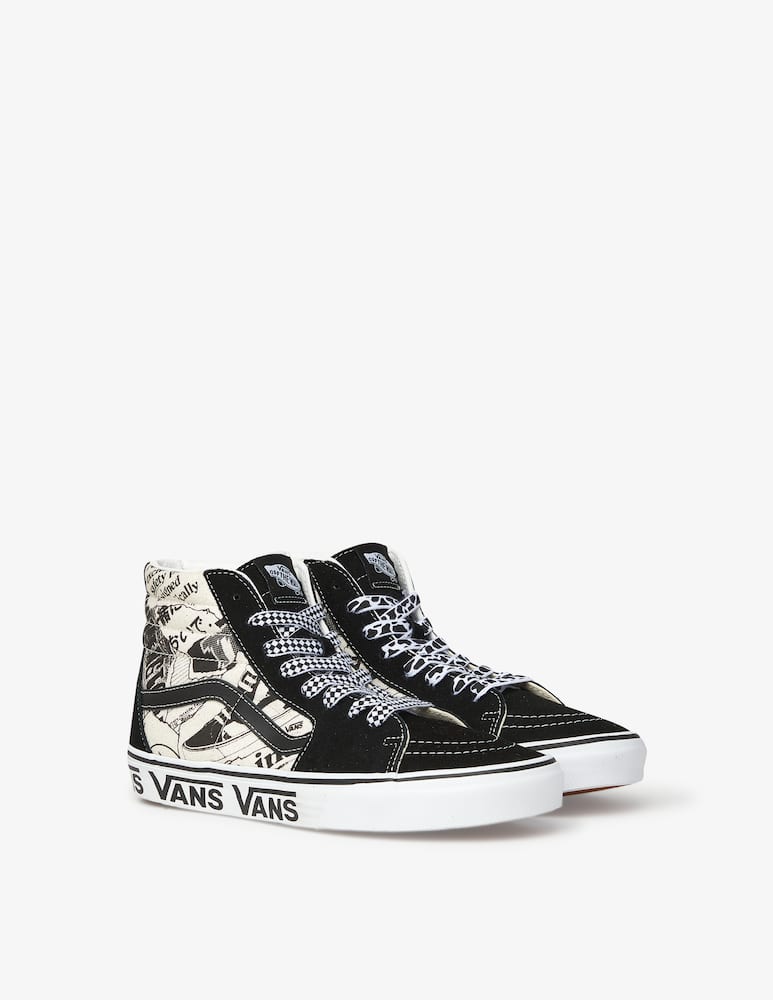 rinascente Vans Sneakers alte old skool collage - Nero