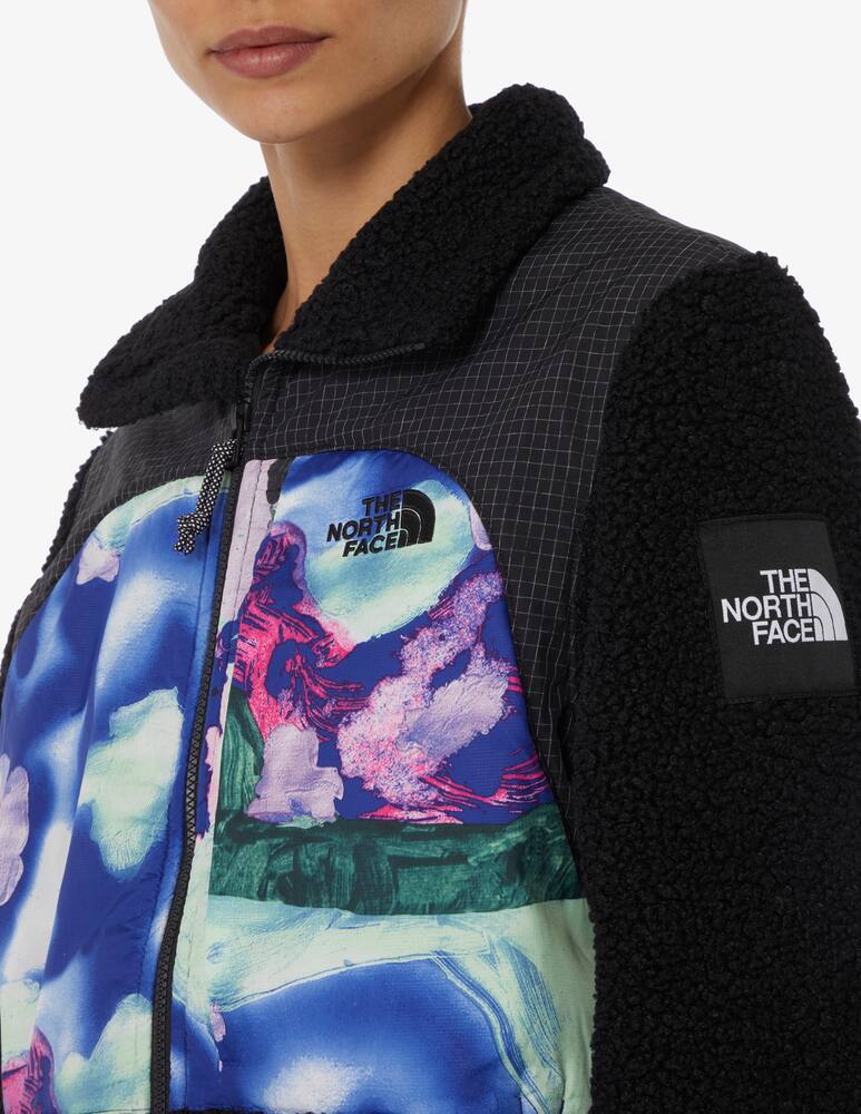 rinascente The North Face Felpa denali in pile - Nero