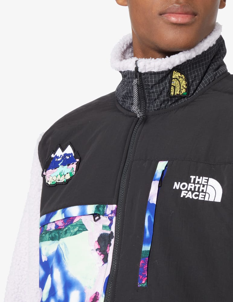 rinascente The North Face Giacca in pile denali fzip inserti print nse - Bianco