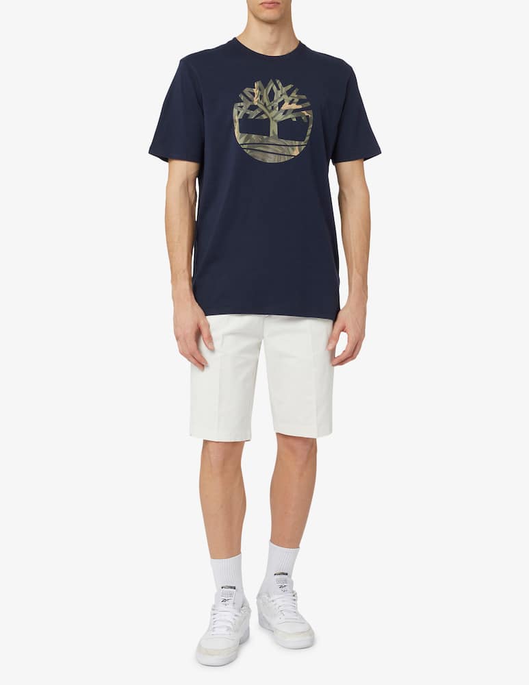 rinascente Timberland Maglietta camo con logo 