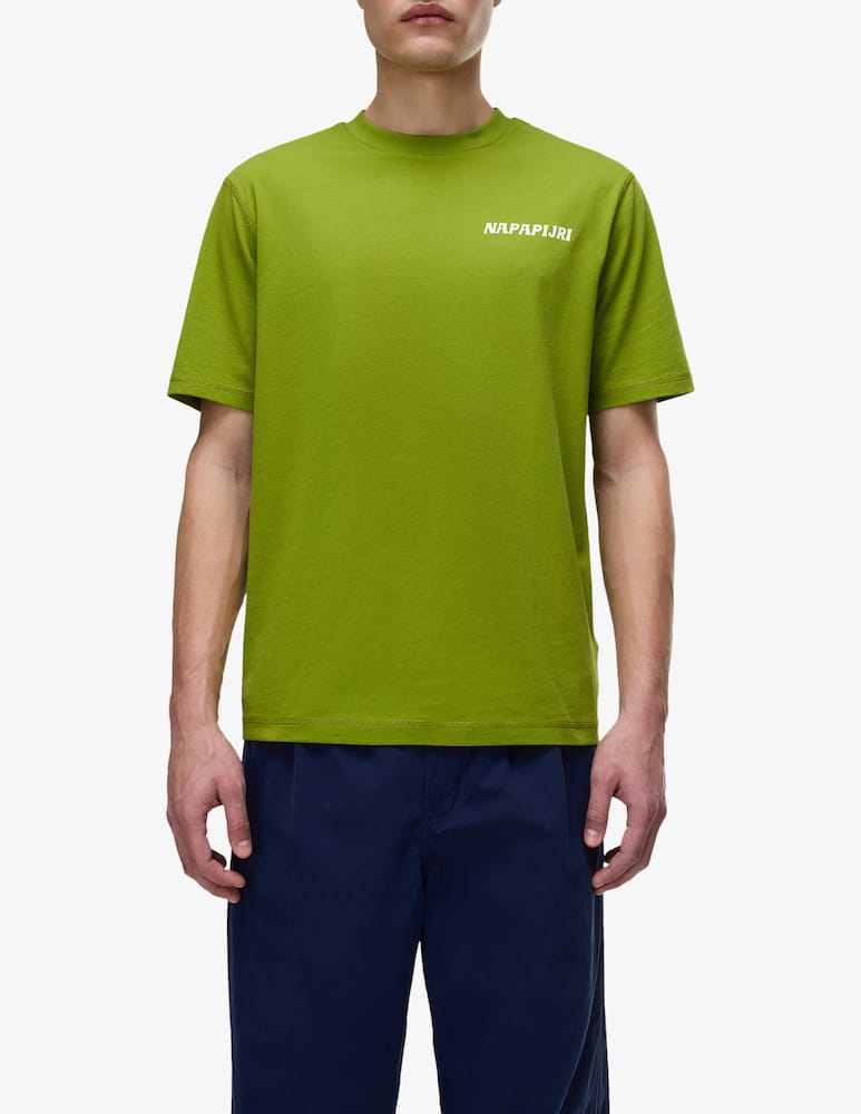 Napapijri T-shirt stampa matcha - immagine 1 Napapijri T-shirt stampa matcha - immagine 1