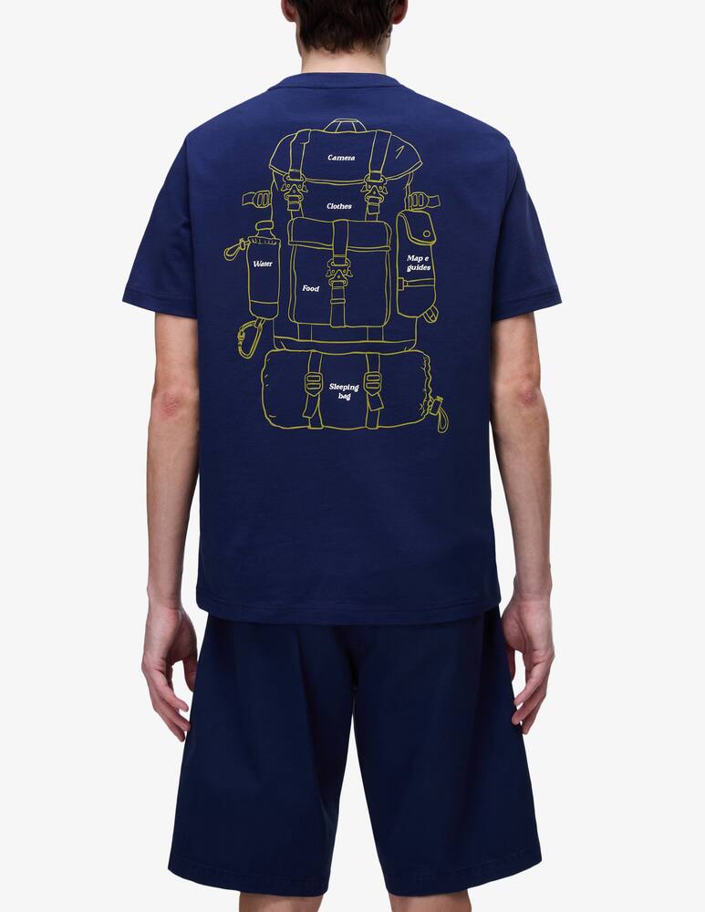 rinascente Napapijri Flint backpack print t-shirt