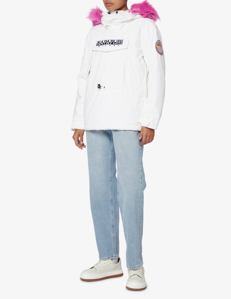 Napapijri Giacca anorak Skidoo Napapijri x Fiorucci - Bianco - immagine 2 Napapijri Giacca anorak Skidoo Napapijri x Fiorucci - Bianco - immagine 2