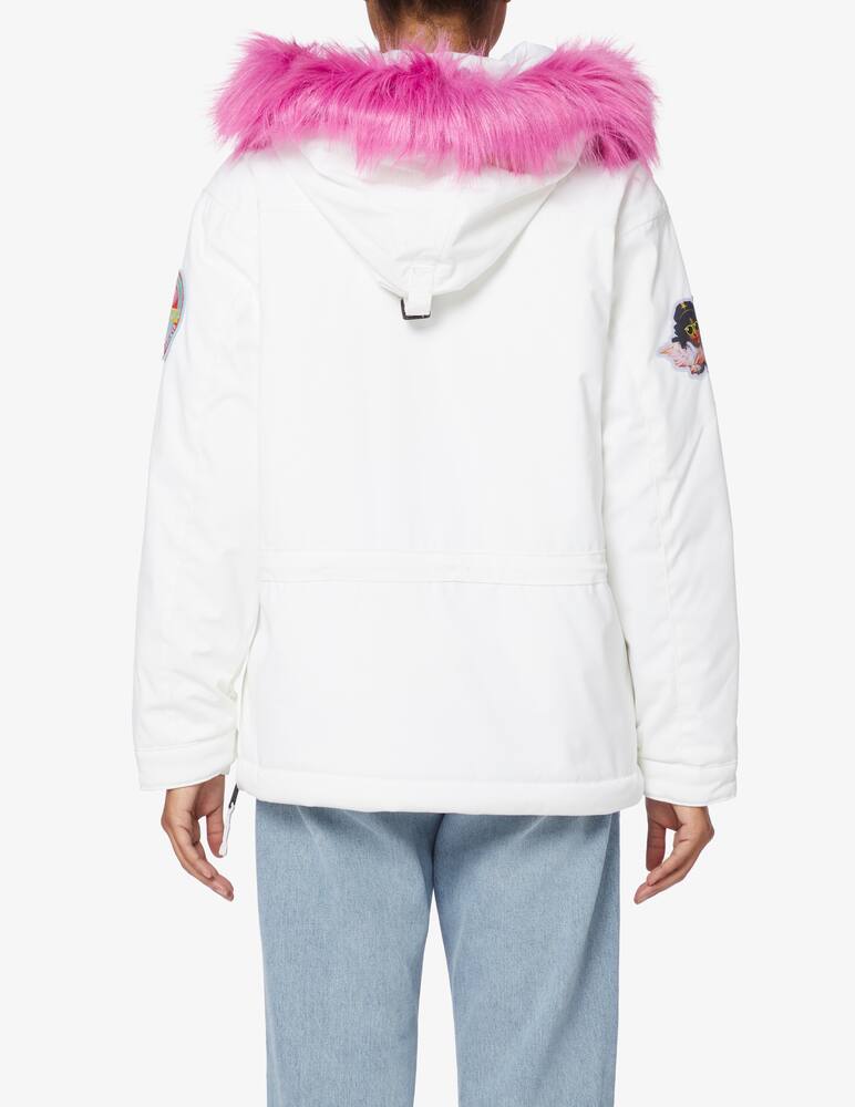 Napapijri Giacca anorak Skidoo Napapijri x Fiorucci - Bianco - immagine 3 Napapijri Giacca anorak Skidoo Napapijri x Fiorucci - Bianco - immagine 3