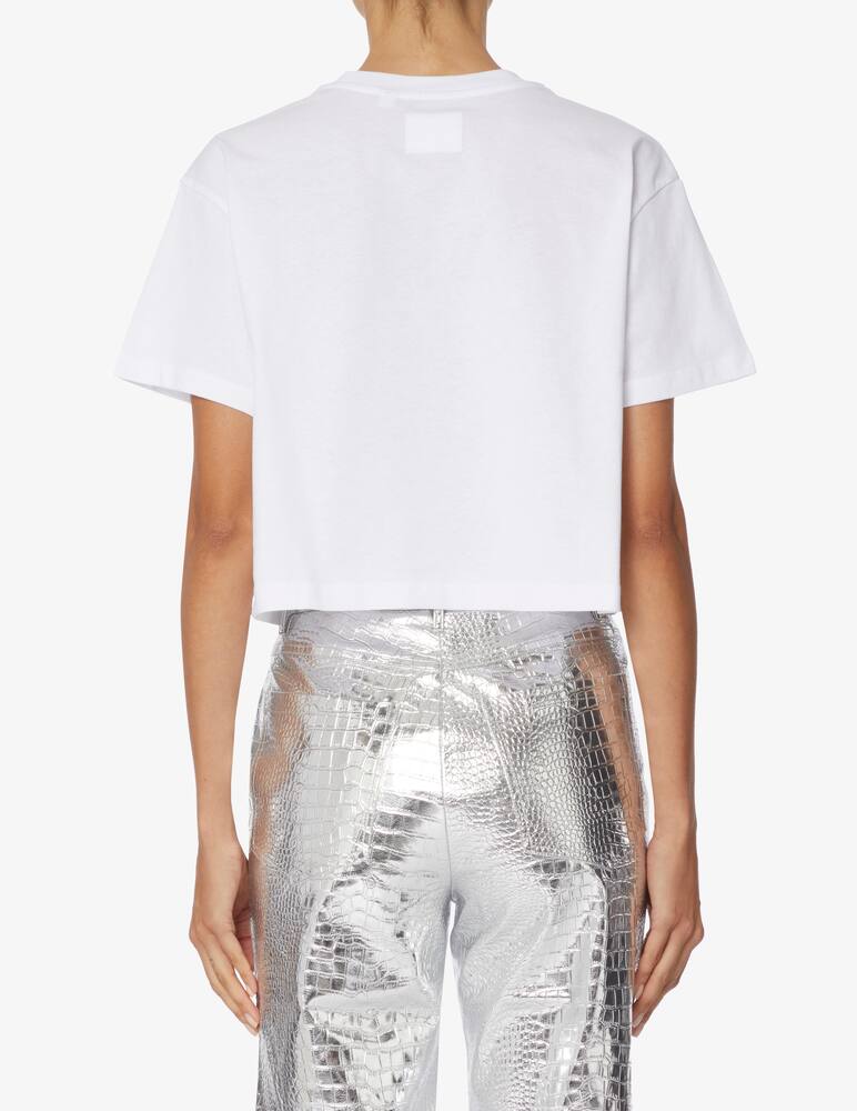 rinascente Napapijri T-shirt crop Fiorucci x Napapijri - Bianco